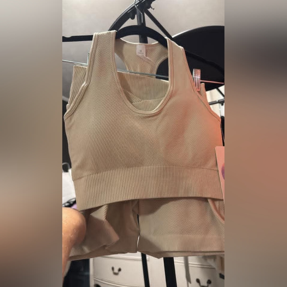 Sports Bra /Biker Short Combo